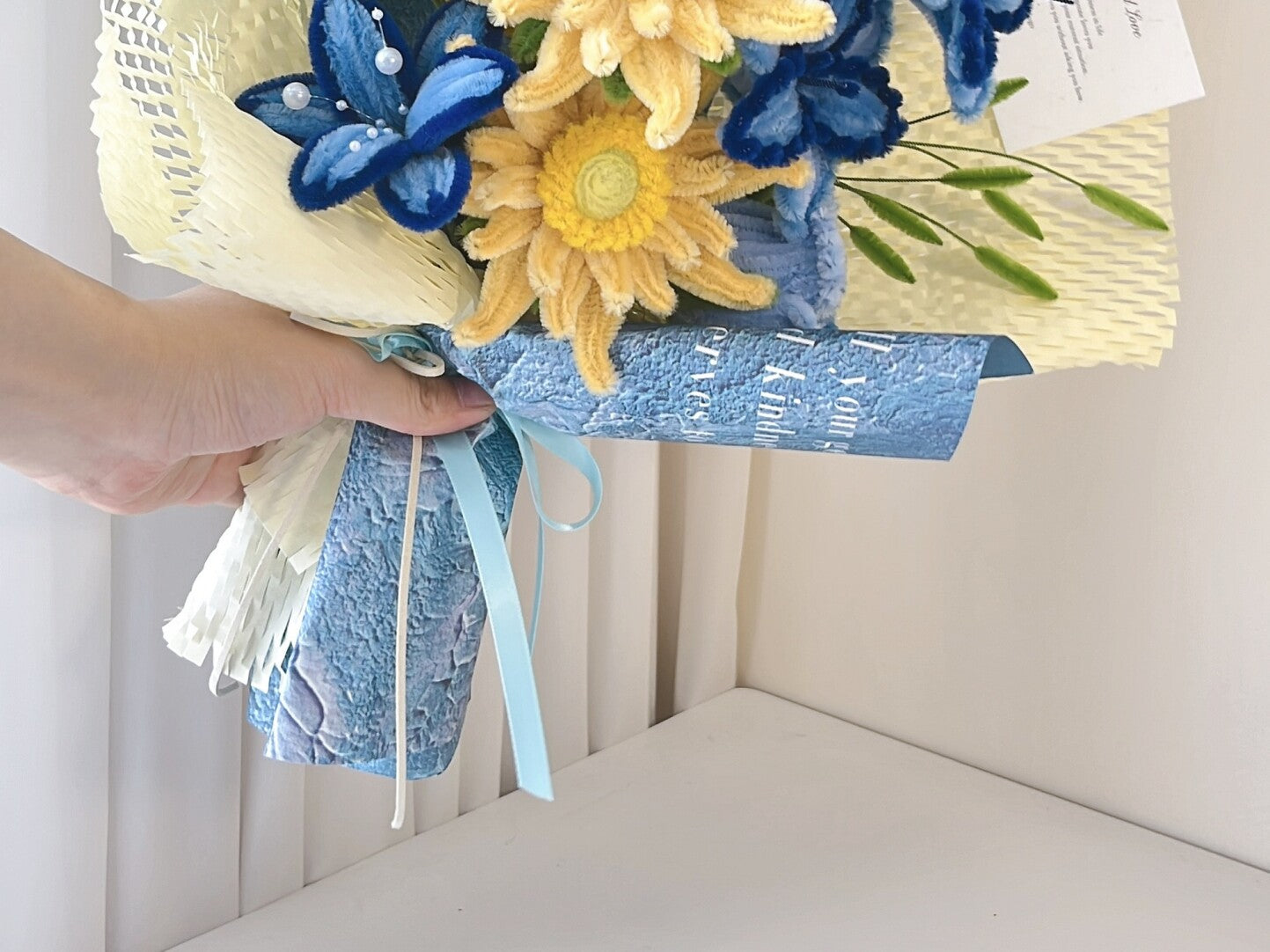 Twist Stick DIY Material Package Sunflower Bouquet Meeting Bouquet Creative Gift