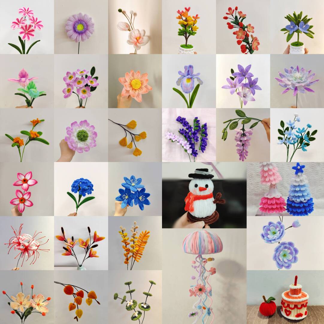140 Types of Twist Stick Tutorials