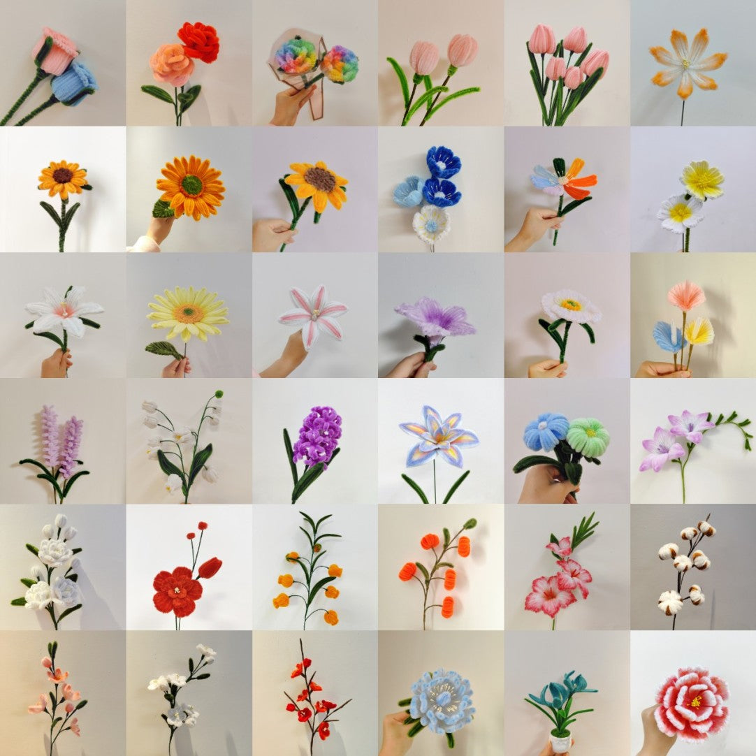 140 Types of Twist Stick Tutorials